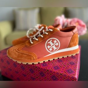 Tory Burch Vintage Nylon Lightweight Training Sneakers